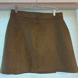 SPANX Khaki Mini Skirt